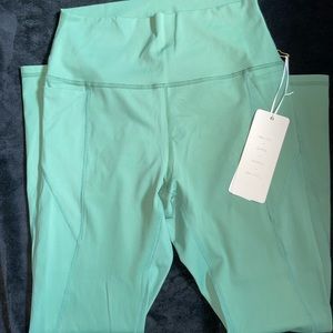 Mint green leggings